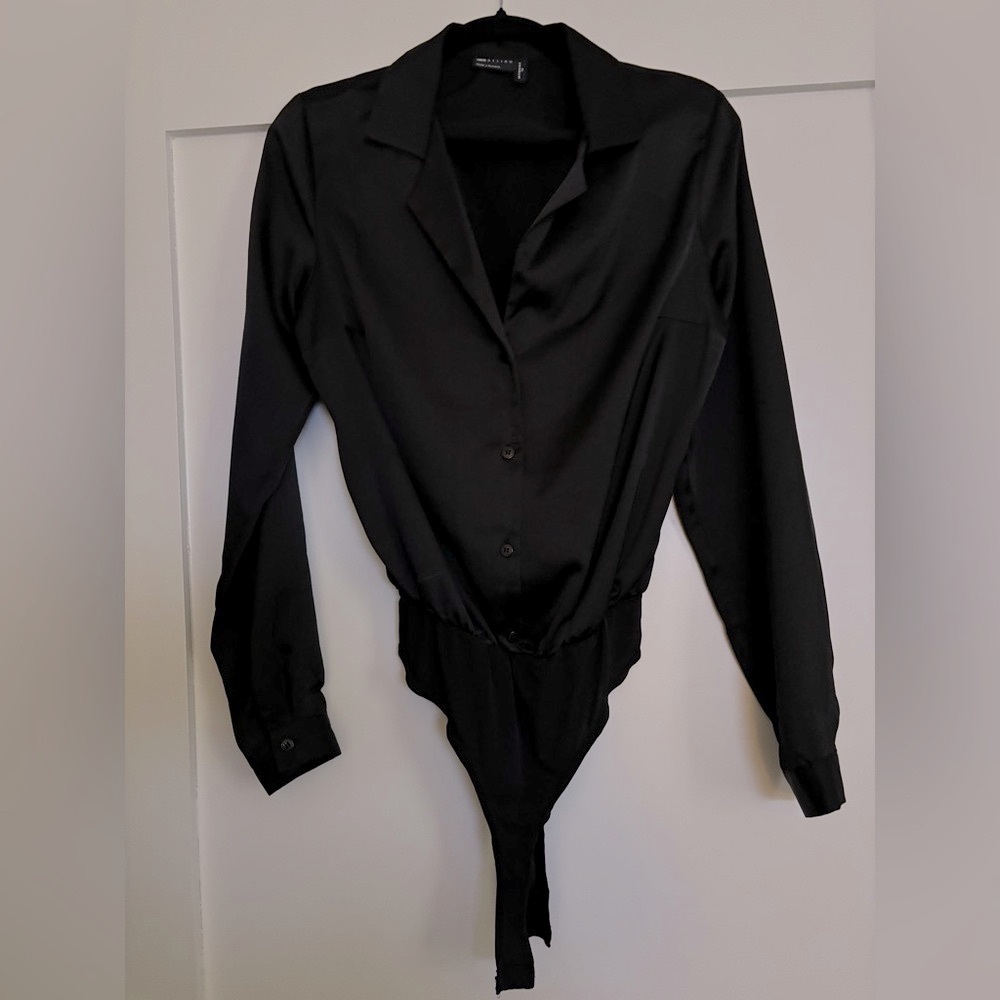 ASOS Bodysuit in Black, Size 4